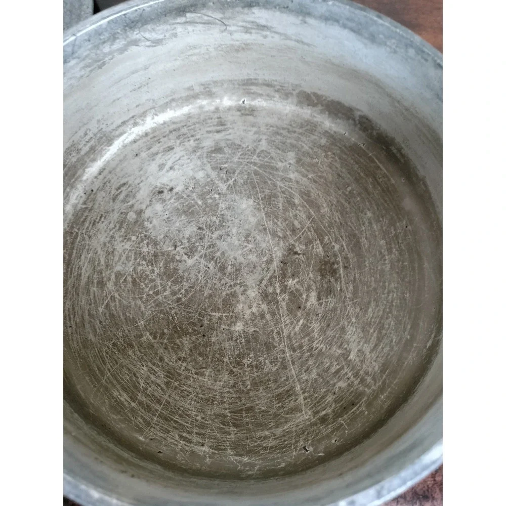 Vintage Calphalon 2.5 Qt Saucepan Lid 8782 1/2 Heavy Aluminum Pot Toledo USA